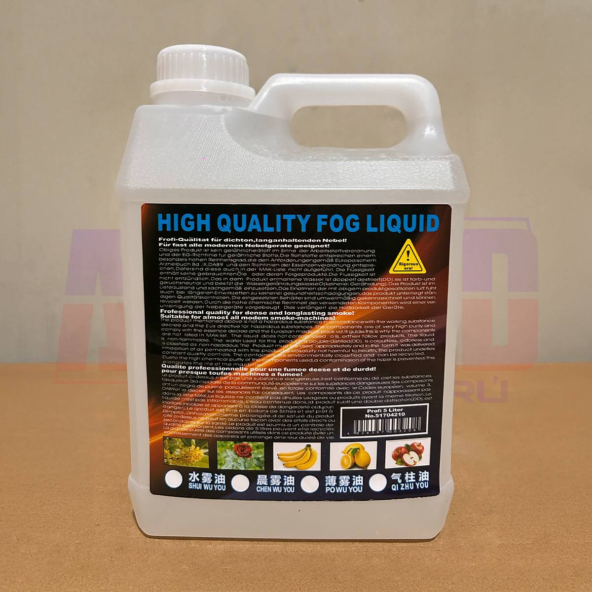 LIQUIDO DE HUMO BAJO (2 LITROS) - Imagen 2