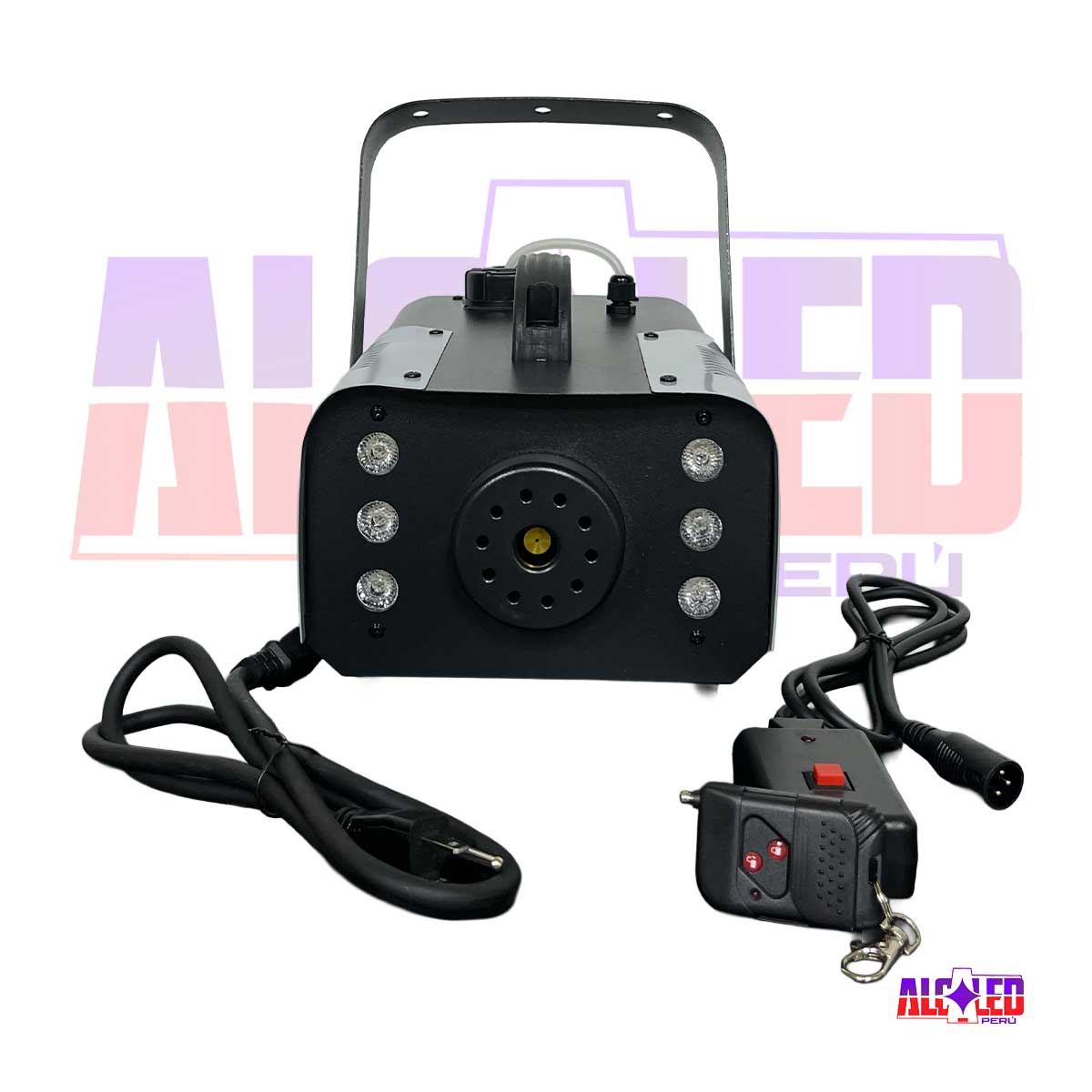 MÁQUINA DE HUMO A-1000 CON LUCES LED
