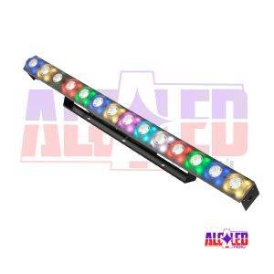 BARRA LED PIXEL 14X3W RGBW + LUZ CALIDA