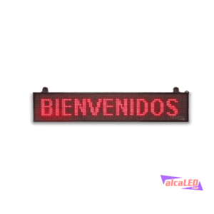 LETRERO PUBLICITARIO 1 METRO POR 20CM