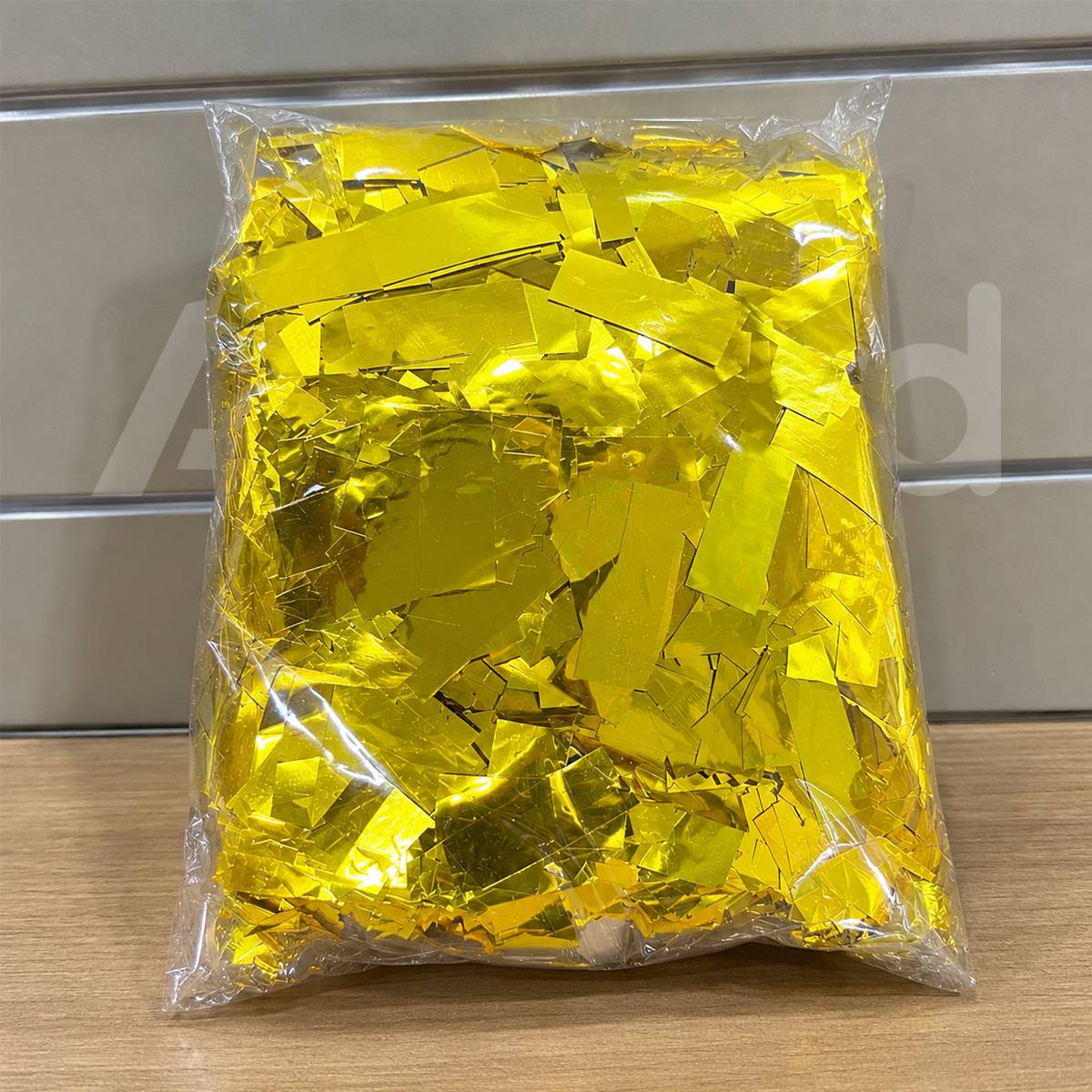 Papel Confeti Metálico Dorado - Imagen 2