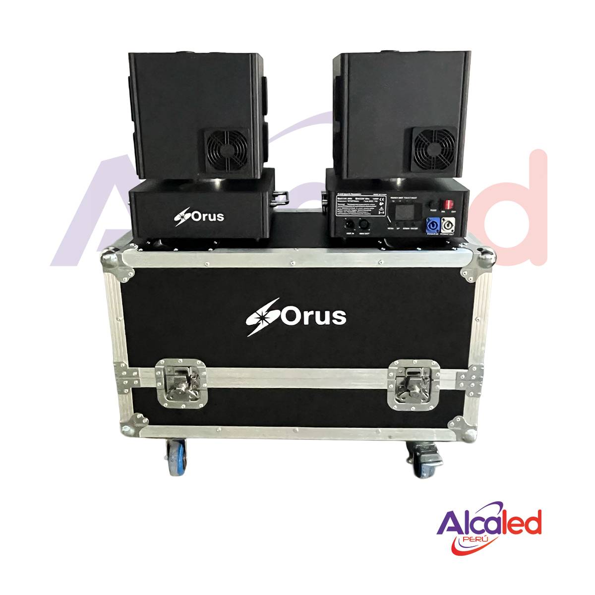 KIT DE DOS CHISPERO ELECTRÓNICO DOBLE OJO 1300W MAS CASE