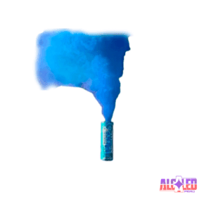 Bengala de Humo Mediana Color Celeste