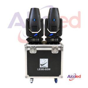 KIT DE 2 CABEZAS MÓVILES BIG DIPPER LB380-II 3EN1 + FLIGHTCASE
