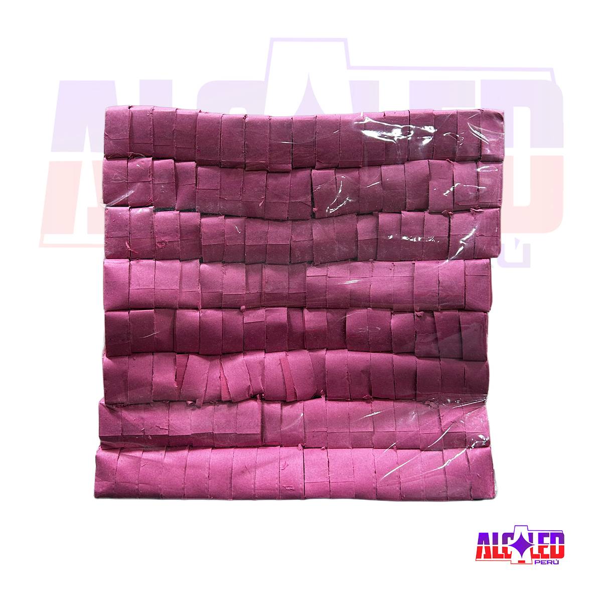 PAPEL CONFETI COLOR ROSADO