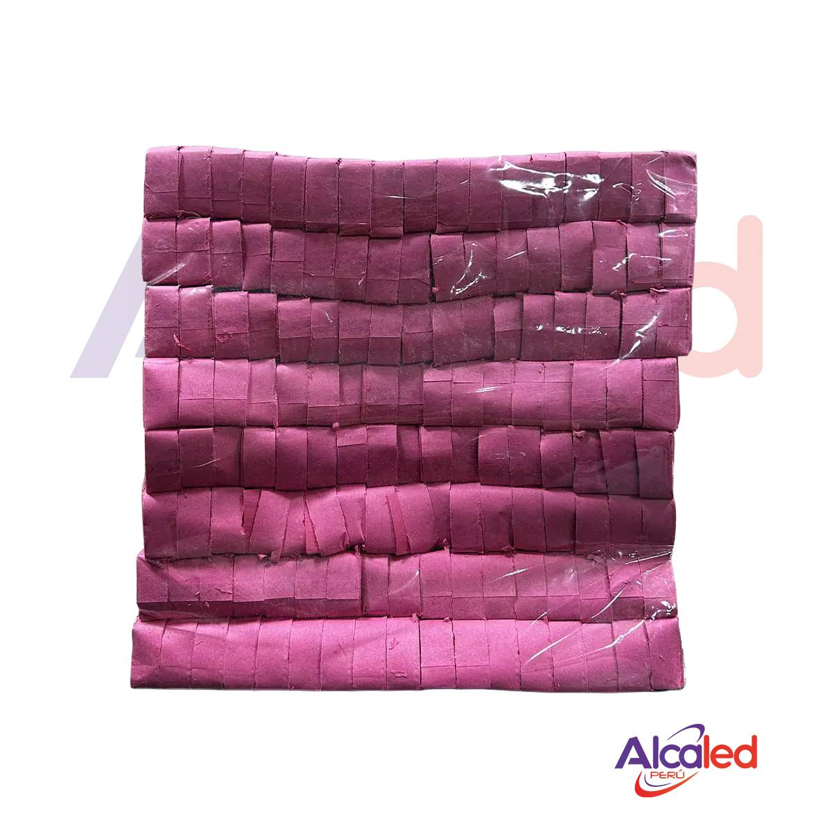 PAPEL CONFETI COLOR ROSADO
