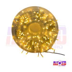 LINEAL DE 100 METROS CON EMPALME LUZ CÁLIDA