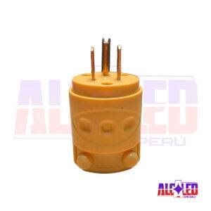 ENCHUFE ETL COLOR AMARILLO MACHO
