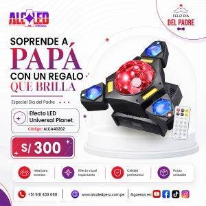 EFECTO LED UNIVERSAL PLANET