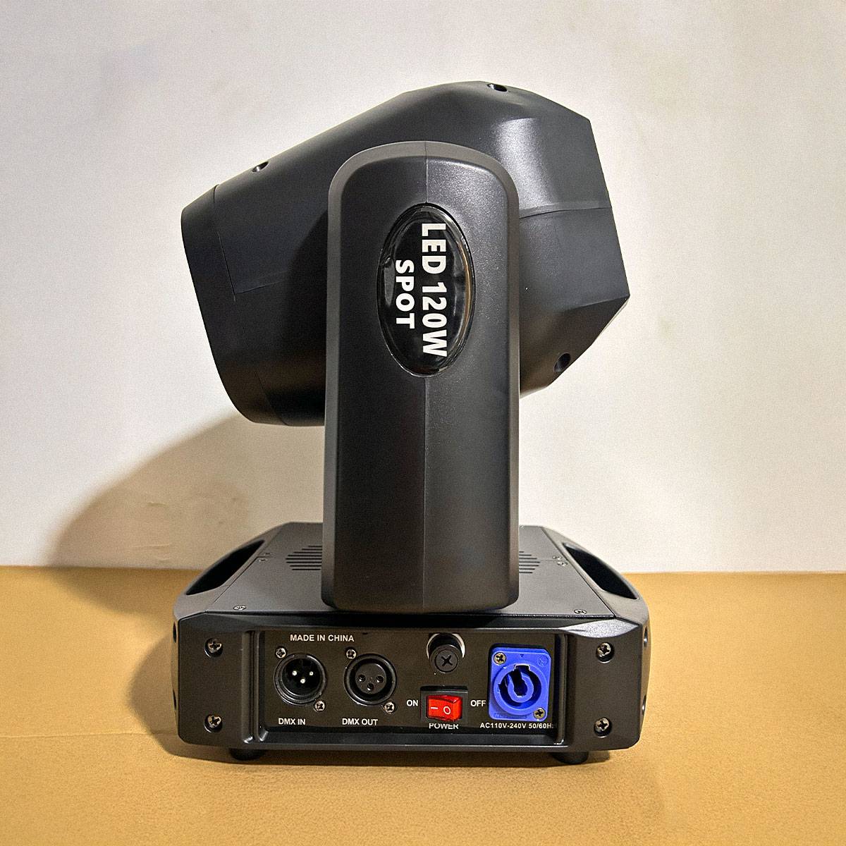 SUPER CABEZA MOVIL ORUS SPOT DE 120W CON 6 GOBOS - Imagen 2