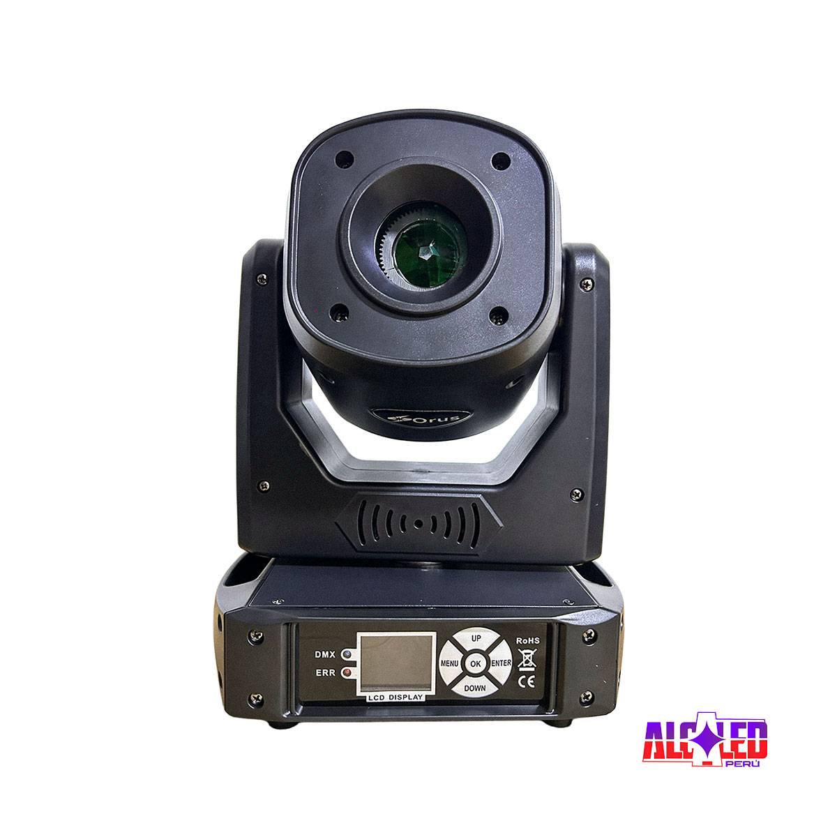 SUPER CABEZA MOVIL ORUS SPOT DE 120W CON 6 GOBOS