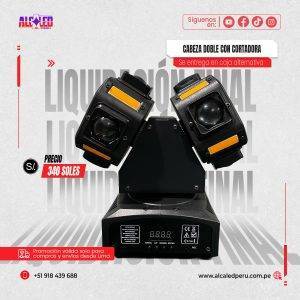 CABEZA DOBLE CON CORTADORA