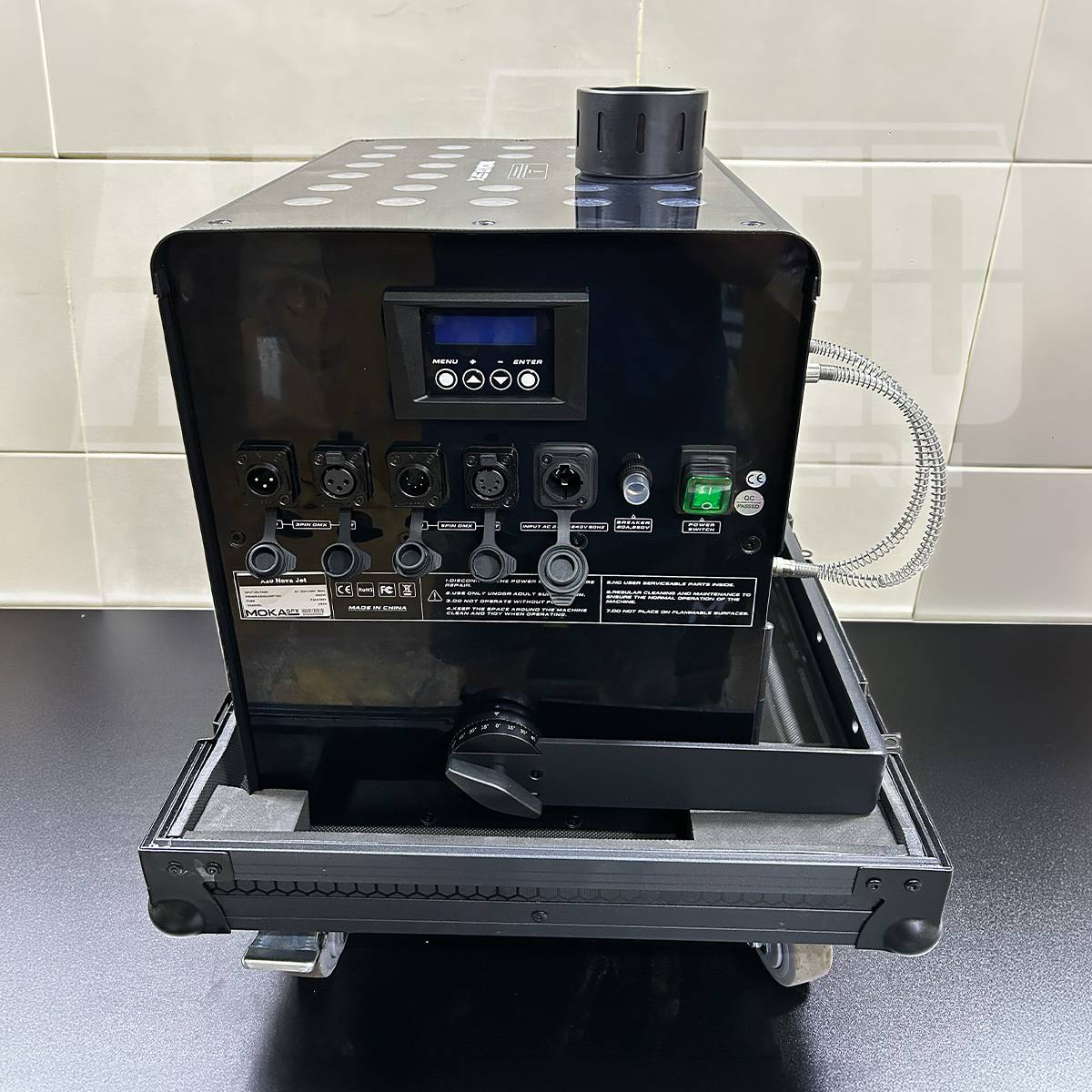 MÁQUINA DE CHORRO DE NIEBLA MOKA MK-F07 CON CASE - Imagen 4