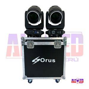 KIT DE 2 CABEZAS MOVILES DE 420W CON CASE