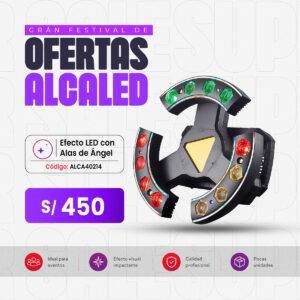 EFECTO LED CON ALAS DE ANGEL