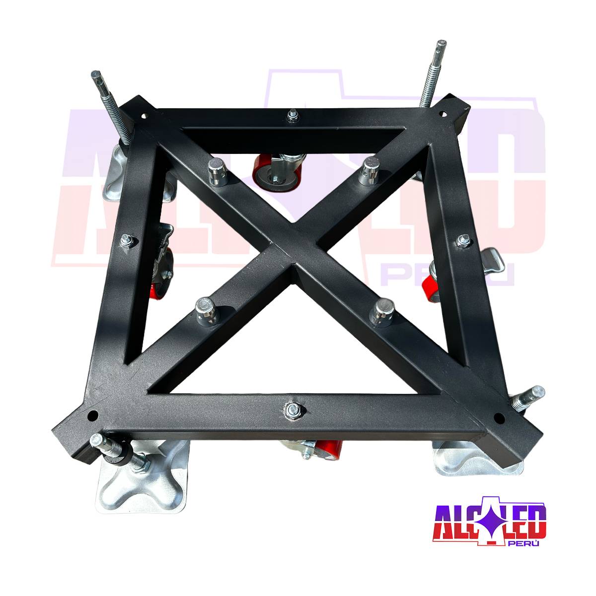 BASE DE TRUSS CON PINES 30X30CM