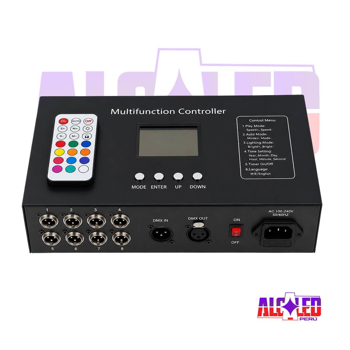 CONTROL PARA PISO LED CON DMX