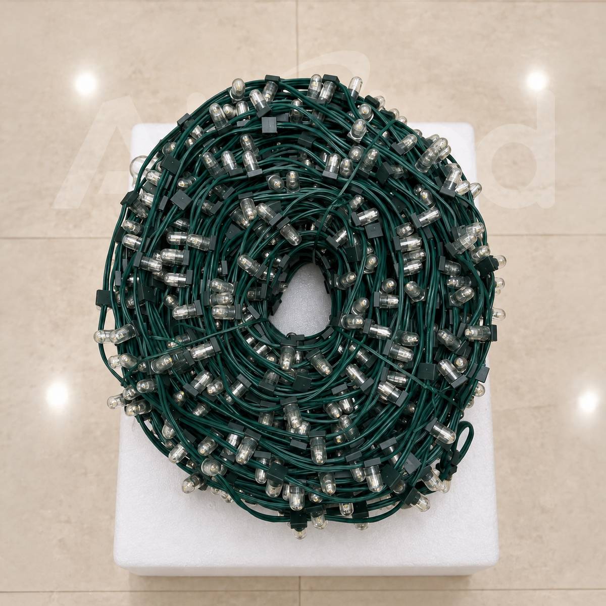 ROLLO DE 100 METROS CABLE VERDETIVOLED LUZ CALIDA (1000 LEDS) - Imagen 3