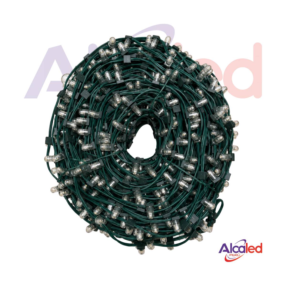 ROLLO DE 100 METROS CABLE VERDETIVOLED LUZ CALIDA (1000 LEDS)